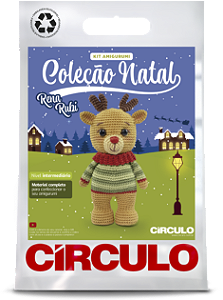 Kit Amigurumi - Coleção Natal - Rena Rubi