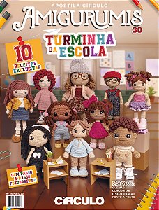 Apostila Amigurumis n° 30 -Turminha da Escola