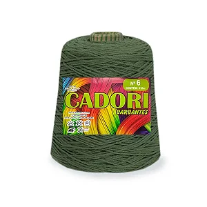 Barbante Cadori N.06 600g Cor-817-Verde Militar