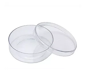 Latinha Plástica -Cristal - 5x1,5cm - 10un