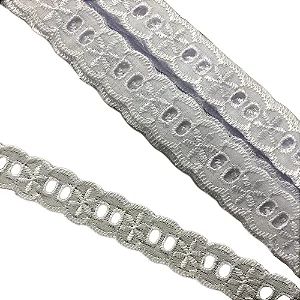 Bordado Passafita 2,0Cm Ref 102 Com 13,71mt Cor Branco