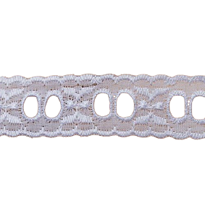 Bordado Passafita 2,0Cm Ref 101 Com 13,71mt Cor Branco