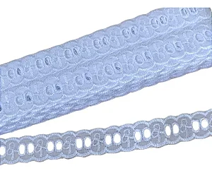 Bordado Passafita 2,0Cm Ref 105 Com 13,71mt Cor Branco