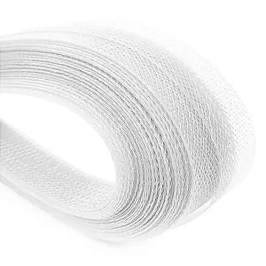 Fita Crinol - 5cm - RO.110039 Branco 01 Com 22,8Mt