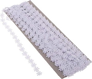 Gripir 1,0Cm Ref.CHL207 Cor 101- Branco 13,7mts