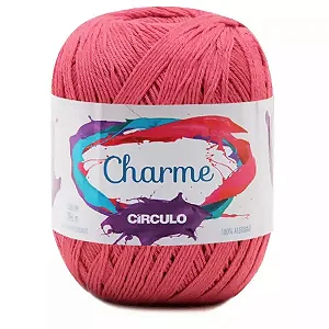 Linha Charme Circulo 396mts Cor- 3048-Flamingo