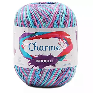 Linha Charme Circulo 396mts Cor-9184-Sereia