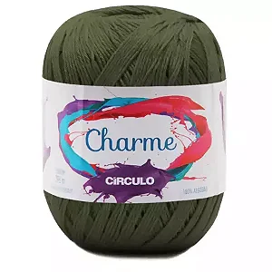 Linha Charme Circulo 396mts Cor-5164-Verde Arbusto