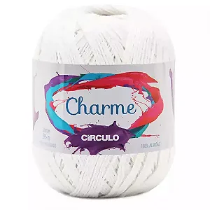 Linha Charme Circulo 396mts Cor-8001-Branco