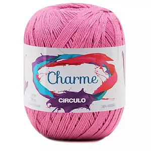 Linha Charme Circulo 396mts Cor- 3182- Pitaya Rosa