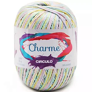 Linha Charme Circulo 396mts Cor-9337- Marshmallow