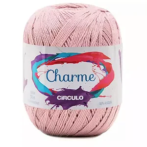 Linha Charme Circulo 396mts Cor-3227- Rosa Antigo