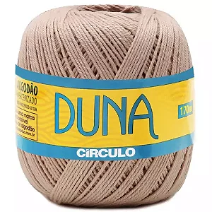 Fio Duna Circulo 100g Cor 7650- Amêndoa