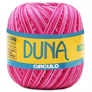 Fio Duna Circulo 100g Cor 9427-Flor Mescla Pink