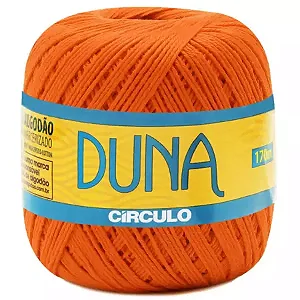 Fio Duna Circulo 100g Cor 4456- Laranja