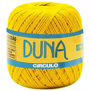Fio Duna Circulo 100g Cor 1289- Canário Amarelo