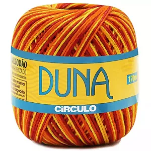 Fio Duna Circulo 100g Cor 9165- Hibisco Amarelo