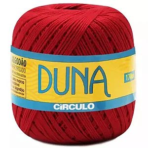 Fio Duna Circulo 100g Cor 3635- Paixão Vermelho