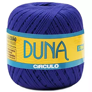 Fio Duna Circulo 100g 2829- Azul Bic