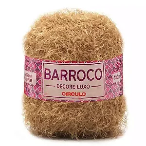 Barbante Barroco Decore Luxo 180mts 280g Cor- 7896- Castanha