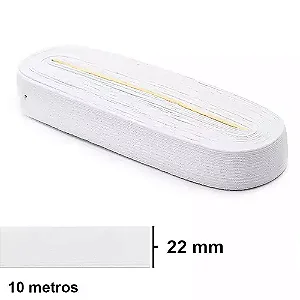 Elástico São José Pigeon nº32 Branco 22mm com 10mts
