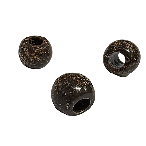 Ponteira Bolinha Cor 377-Imbuia 14mm C/100 Ref 7387