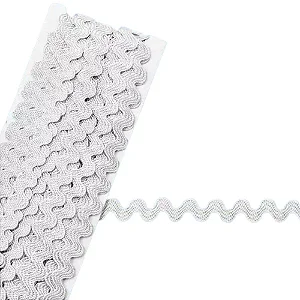 Sianinha Estreita São José 5mm (Ref. 222/01) Cor 01- Branco - 10m