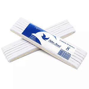 Elástico São José Pigeon nº08 Branco 05mm 10mts