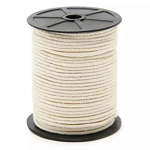 Cordão Trançado São José Algodão 3040 Cru 3mm 50m