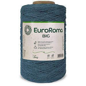 Barbante N°6 EuroRoma Cor 902- Azul Petróleo 1,8kg