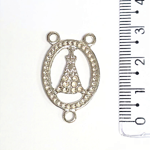 Entremeio para Terço Cor Níquel Ref 2943