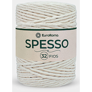 Barbante EuroRoma Spesso 32 fios 1kg Cor 100- Cru