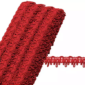 Passamanaria São José Ref. 7820 20mm Cor 003- Vermelho 10m