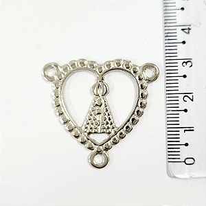 Entremeio para Terço Cor Níquel Ref 2947