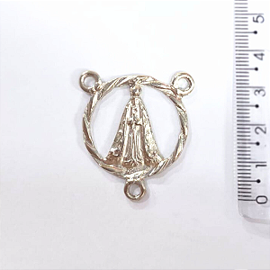 Entremeio para Terço Cor Níquel Ref 2949