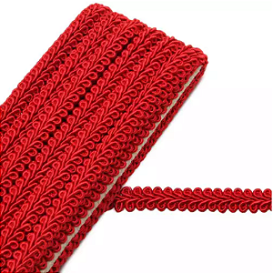 Passamanaria São José 7095 09mm com 10mts 003- Vermelho