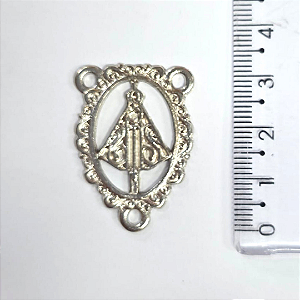 Entremeio para Terço Cor Níquel Ref 2950