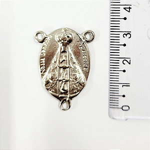 Entremeio para Terço Dupla Face Cor Níquel Ref 2951