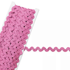 Sianinha Estreita São José 5mm (Ref. 222/01) Cor 33- Rosa Escuro - 10m