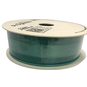 Fita de Voal VCE 005 Progresso 22mm Cor 2092- Verde Esmeralda