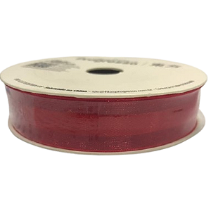 Fita de Voal VCE 003 Progresso 15mm Cor 209- Vermelho