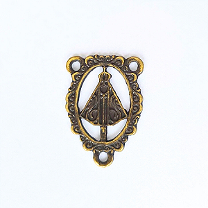 Entremeio para Terço Cor Ouro Velho Ref 2950