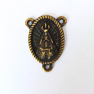 Entremeio para Terço Cor Ouro Velho Ref 2977