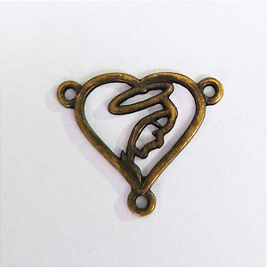 Entremeio para Terço Cor Ouro Velho Ref 2979