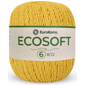 Barbante EuroRoma Ecosoft n°6 452mts 0450- Ouro