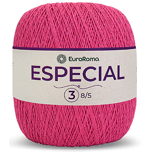 Barbante EuroRoma Especial Colorido nº3 550- Pink 1400m
