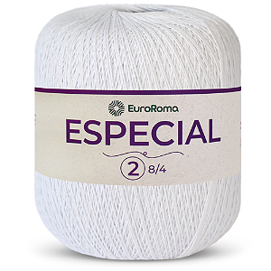 Barbante EuroRoma Especial n°2 200- Branco 1700m