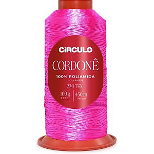Fio Cordonê Círculo Cor 3230- Rosa Magenta 100g 450mts