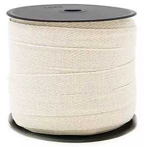 Cadarço Sarjado 16mm Ref 3016 Cru 100% Algodão C/50m São José