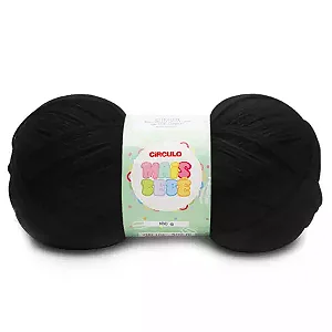 Fio Mais Bebê Círculo 100g Cor 940- Preta